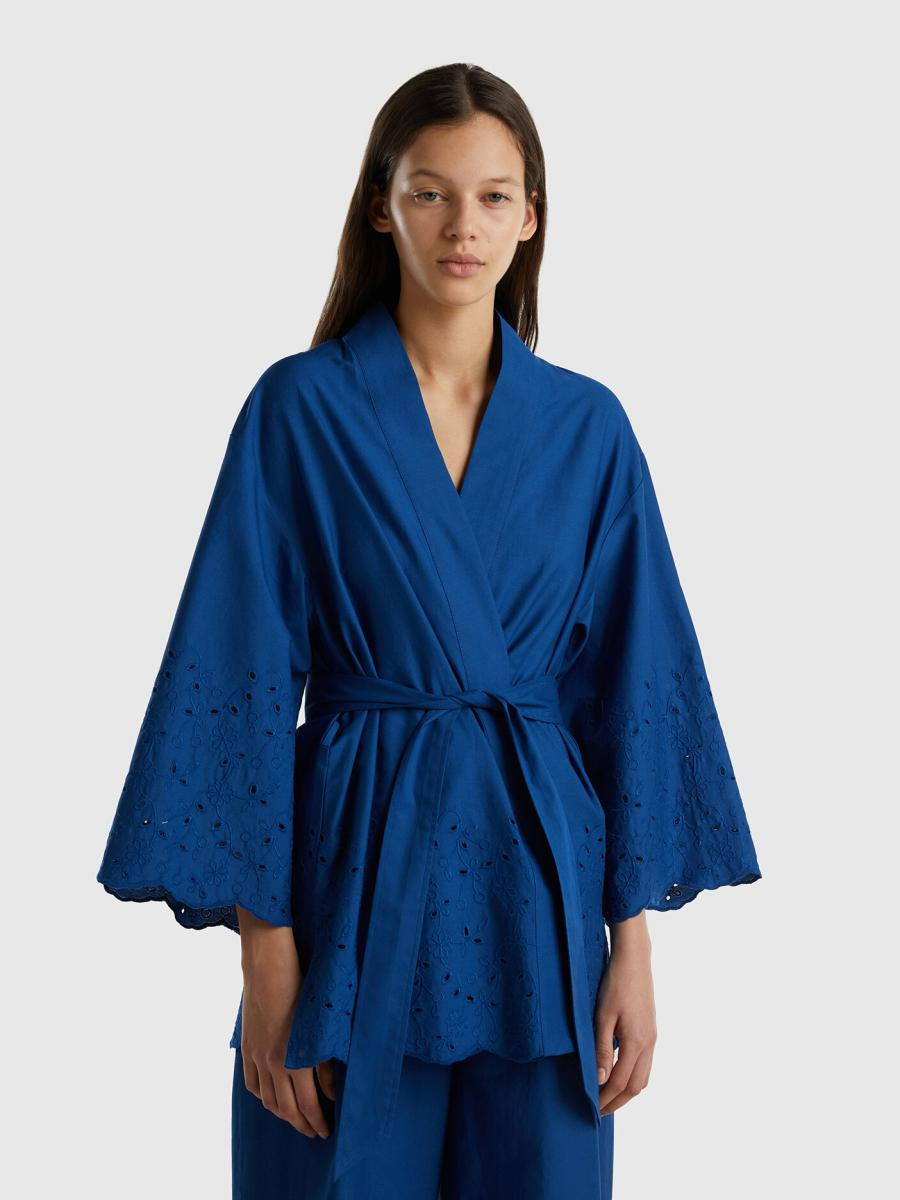 Benetton ženska kimono pamučna jakna 