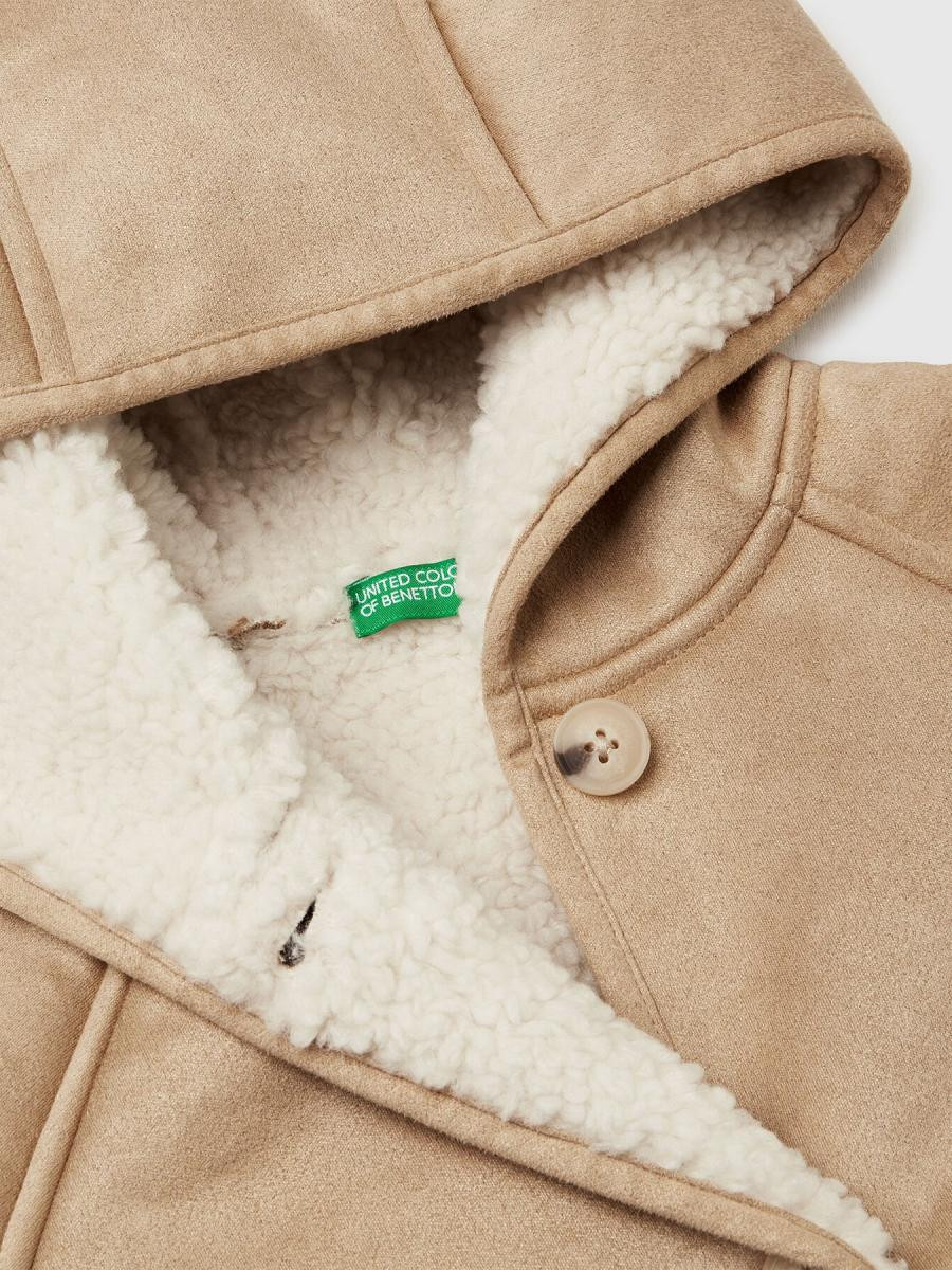 Benetton dečija jakna monton kratka 