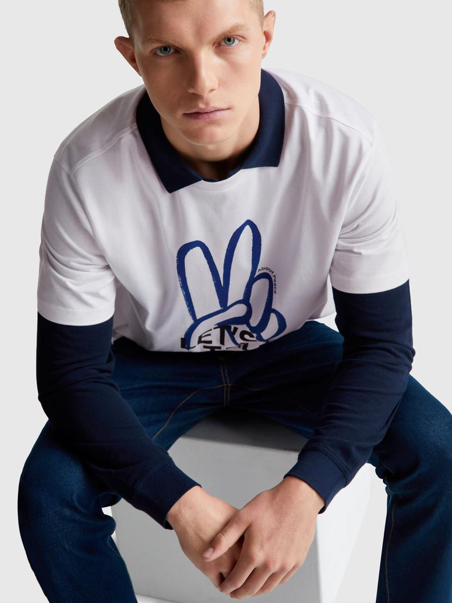 Benetton muška polo majica 