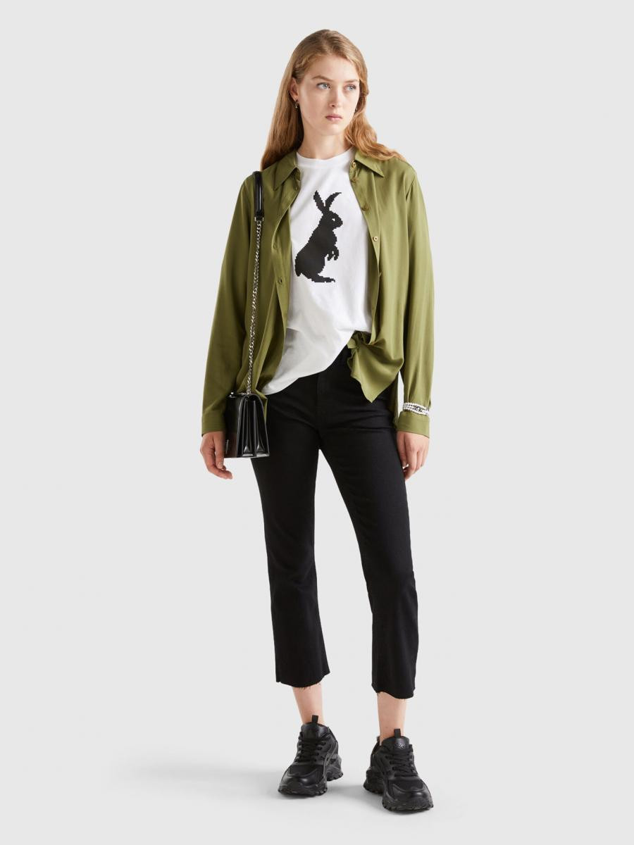 Benetton ženska majica k/r 