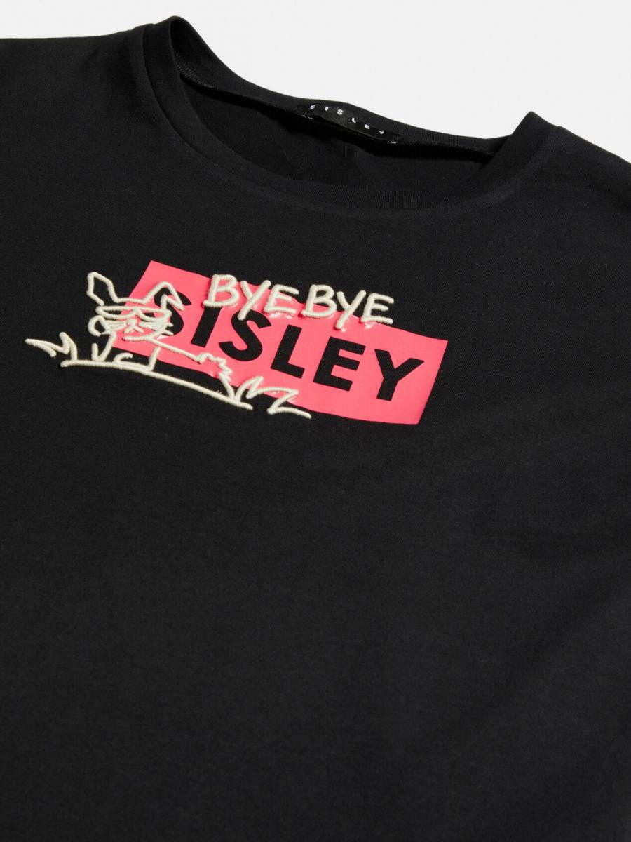 Sisley young dečija majica k/r 