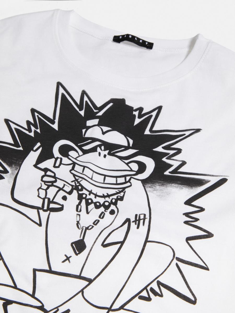 Sisley young dečija majica k/r 