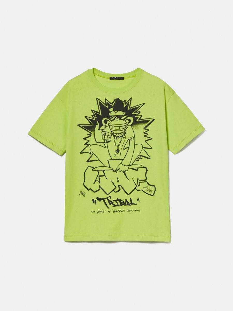 Sisley young dečija majica k/r 