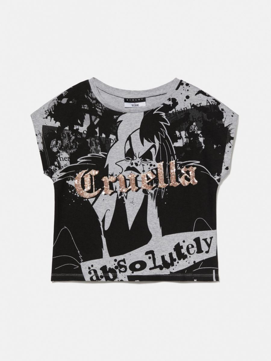 Sisley young dečija majica k/r 