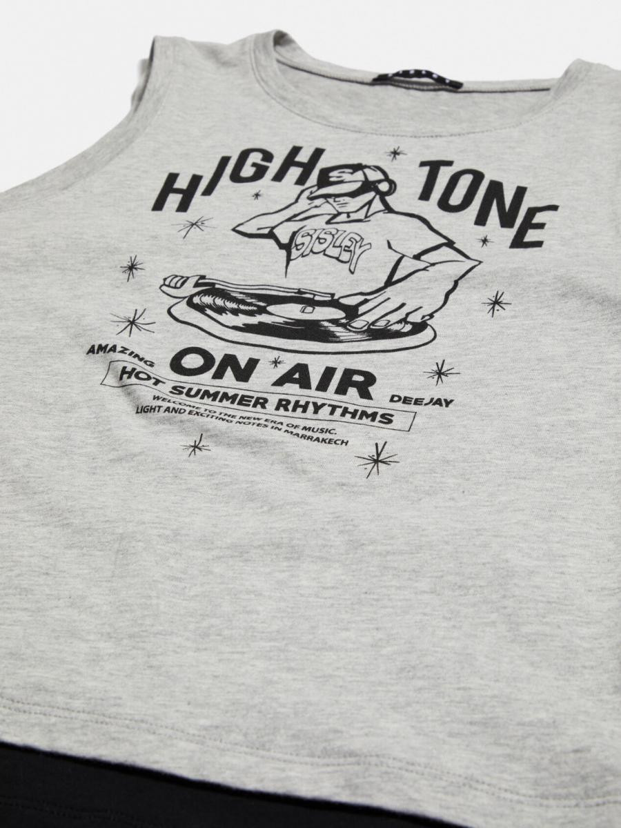 Sisley young dečija majica bez rukava 