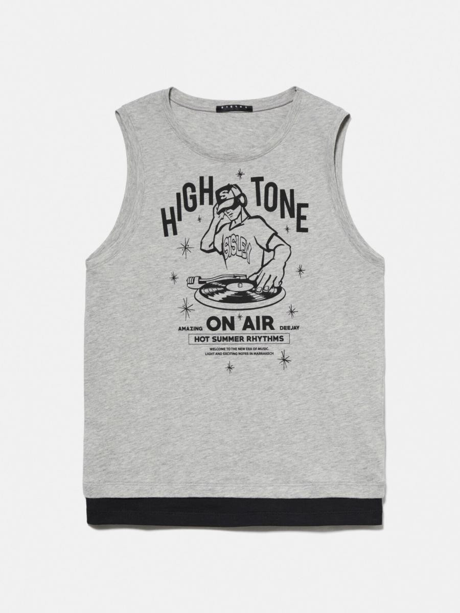 Sisley young dečija majica bez rukava 