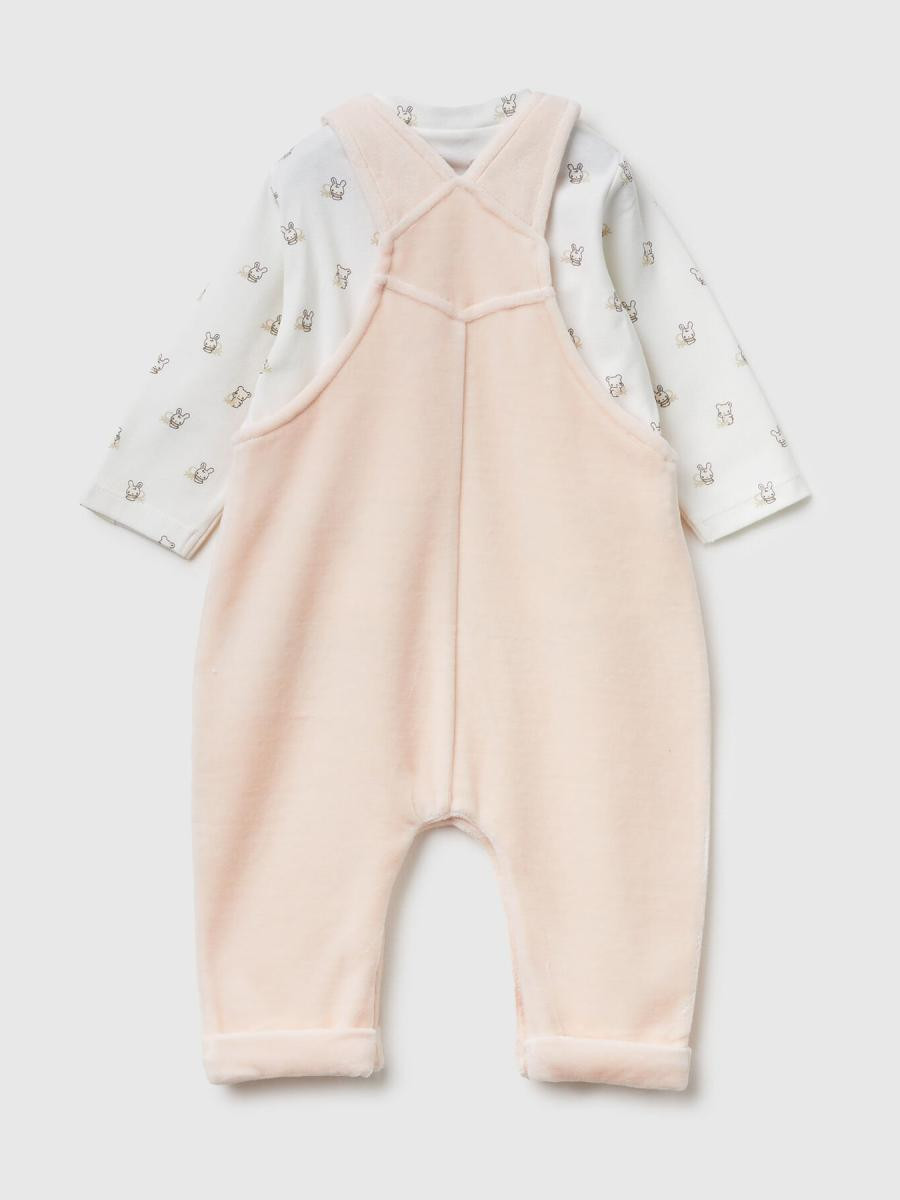 Benetton  komplet pantalone i majica za bebe 