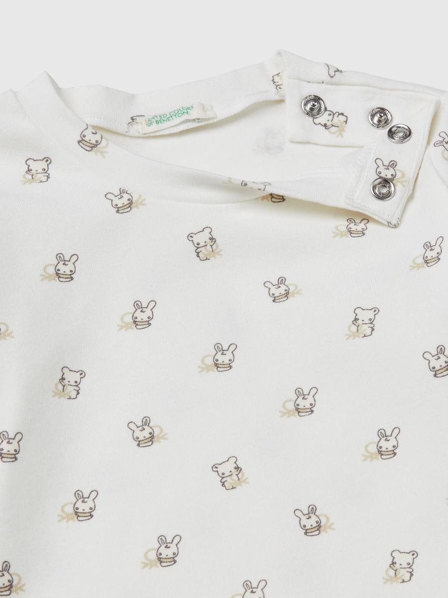 Benetton  komplet pantalone i majica za bebe 