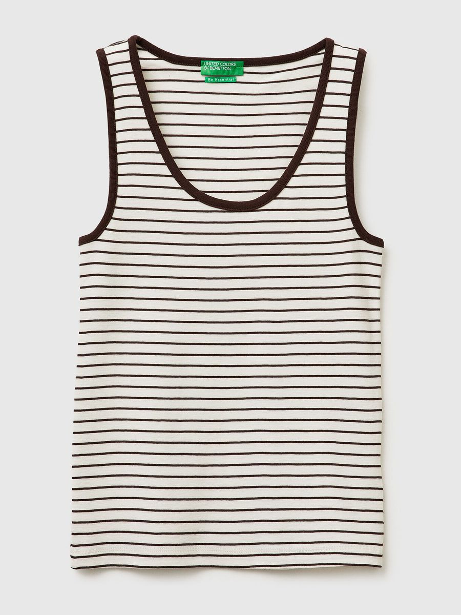 Benetton ženska majica na bretele 