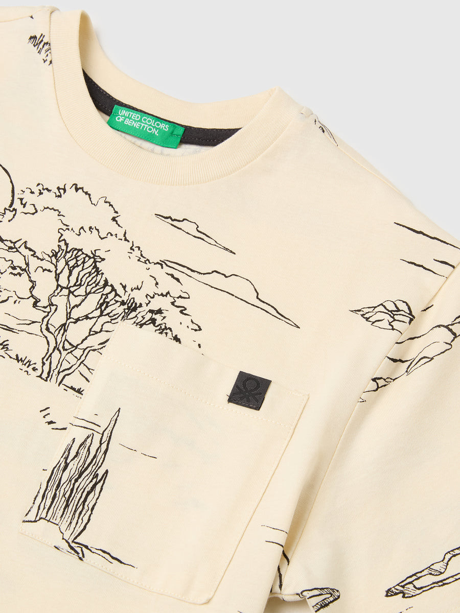 Benetton dečija majica k/r 