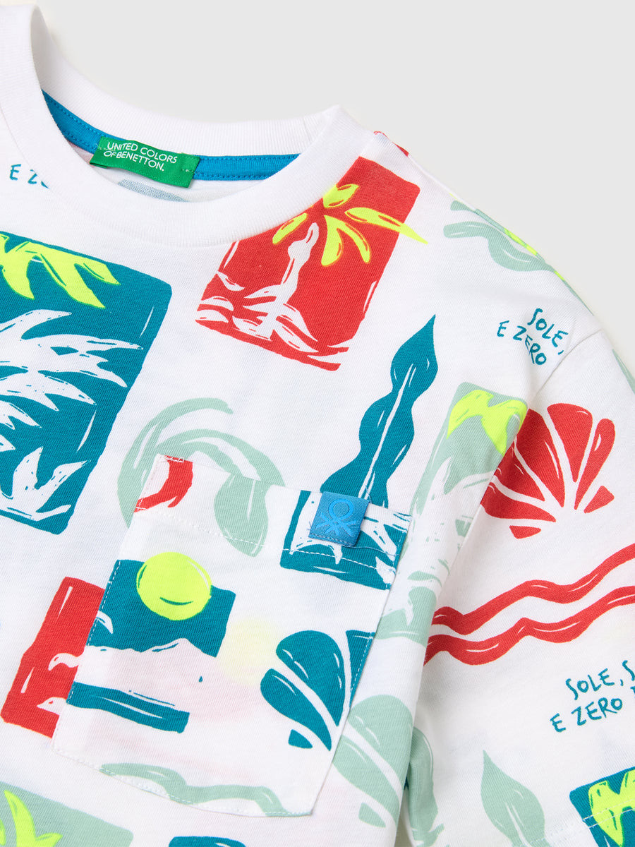 Benetton dečija majica k/r 