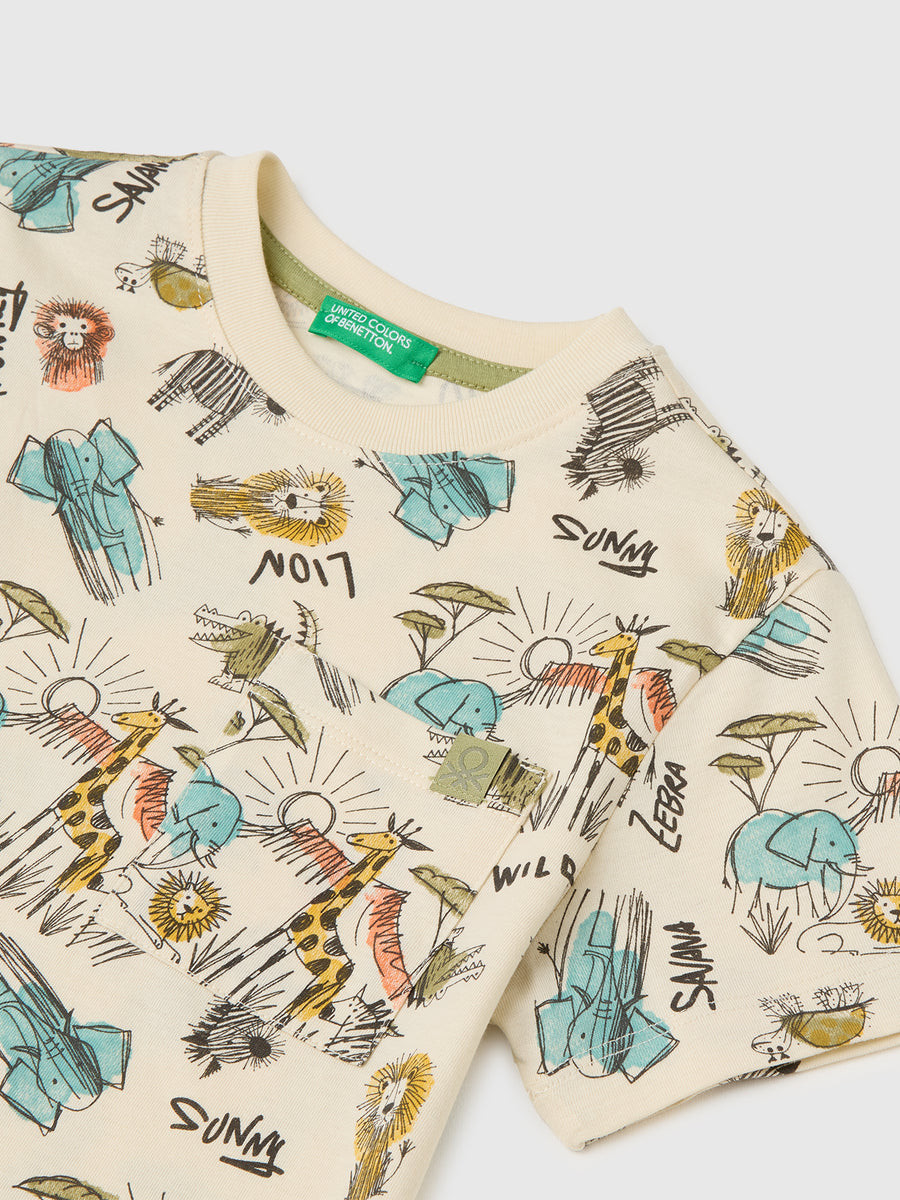 Benetton dečija majica k/r 