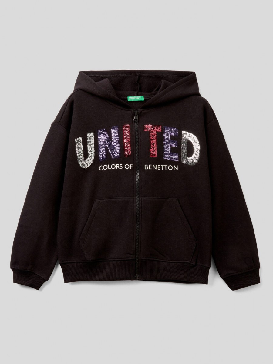 Benetton dečija dukserica sa kapuljačom 