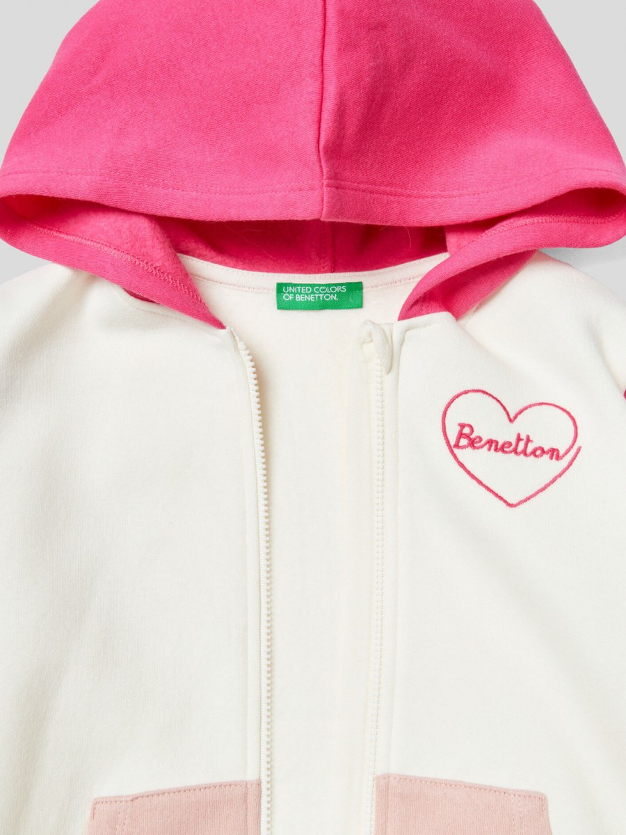 Benetton dečija dukserica sa kapuljačom 