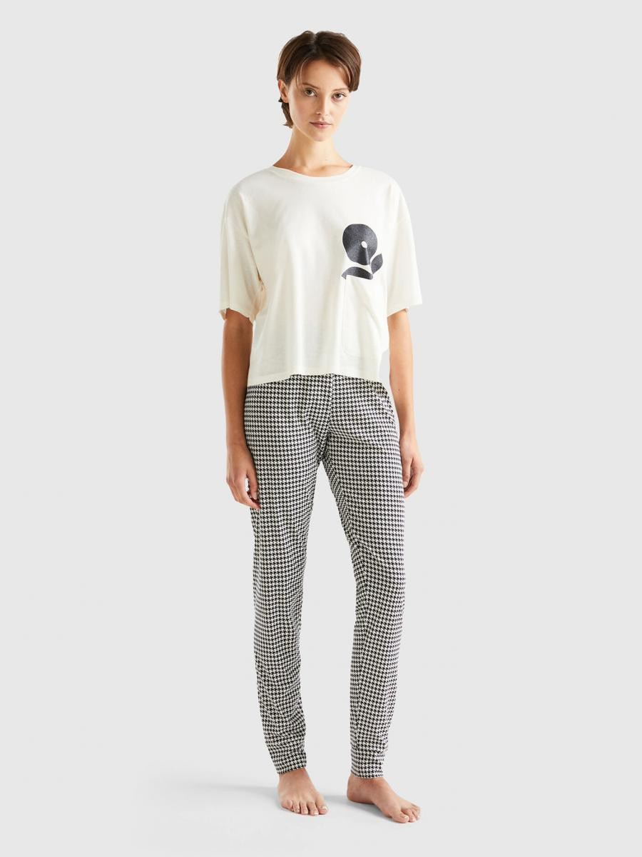 Benetton ženska pidžama donji deo 