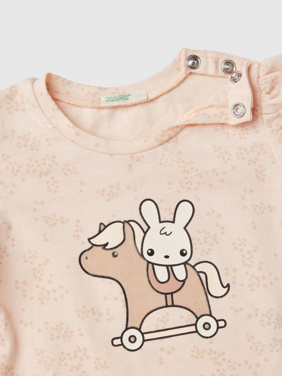 Benetton majica k/r za bebe 