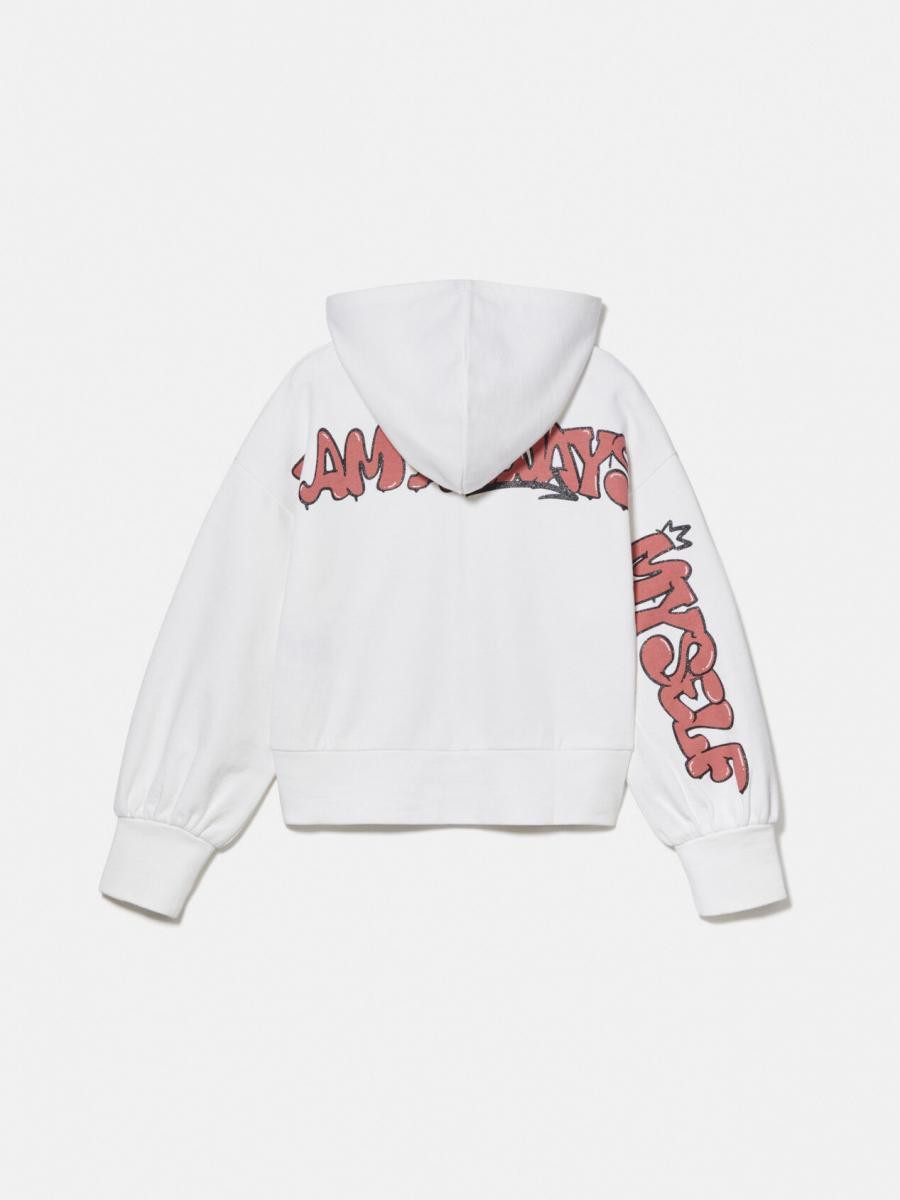 Sisley young dečija dukserica sa kapuljačom 