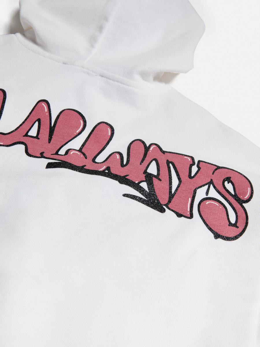 Sisley young dečija dukserica sa kapuljačom 