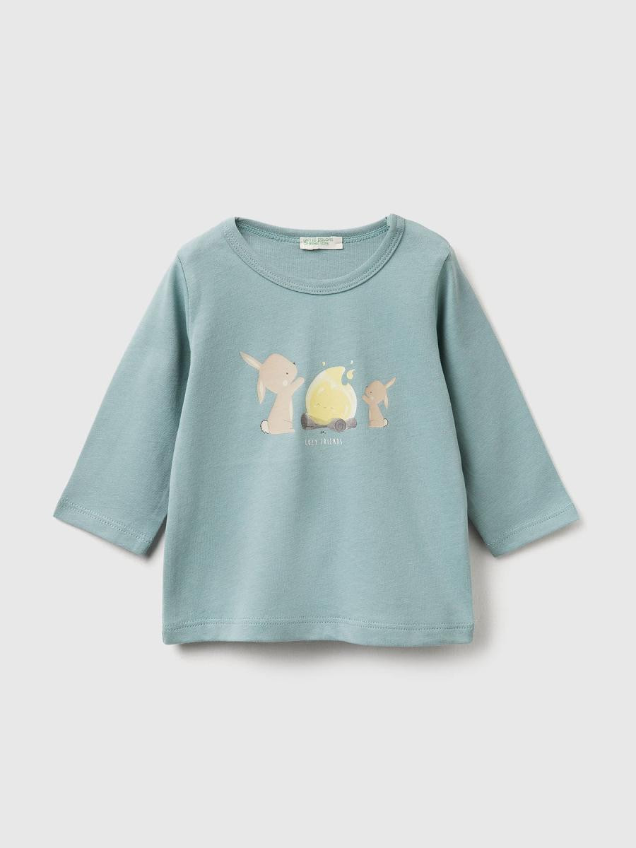 Benetton majica d/r za bebe 