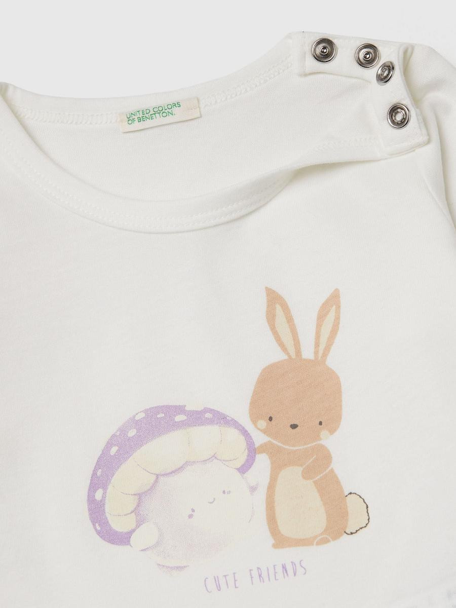 Benetton majica d/r za bebe 