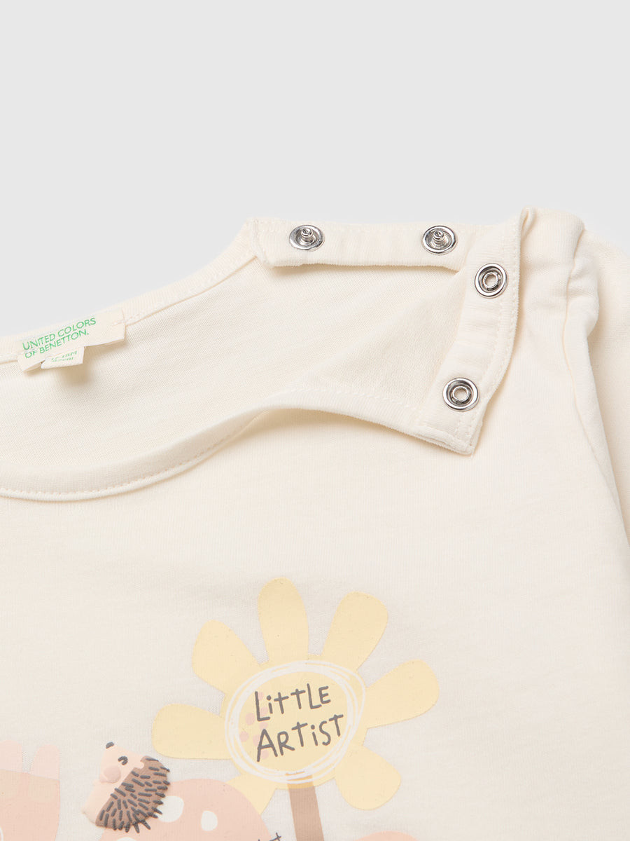 Benetton majica d/r za bebe 