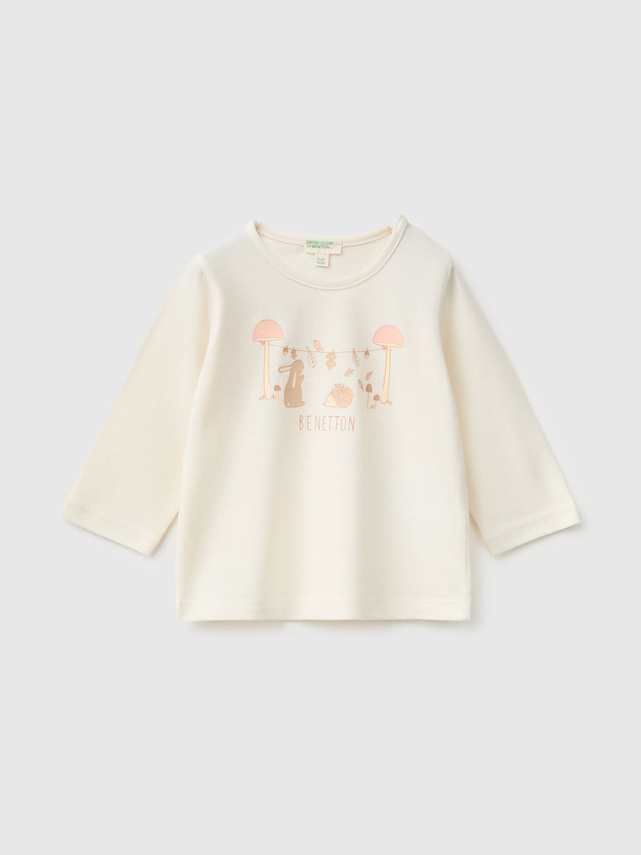 Benetton majica d/r za bebe 