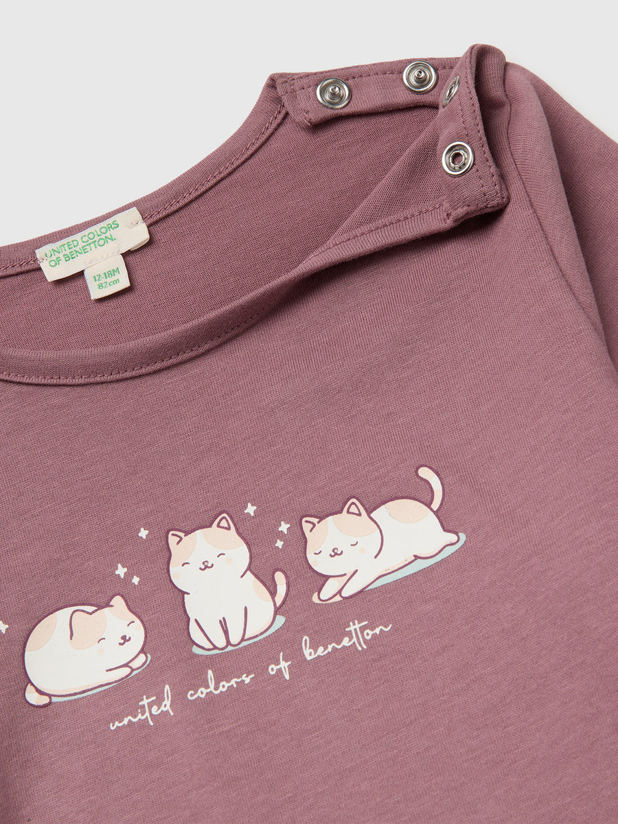 Benetton majica d/r za bebe 