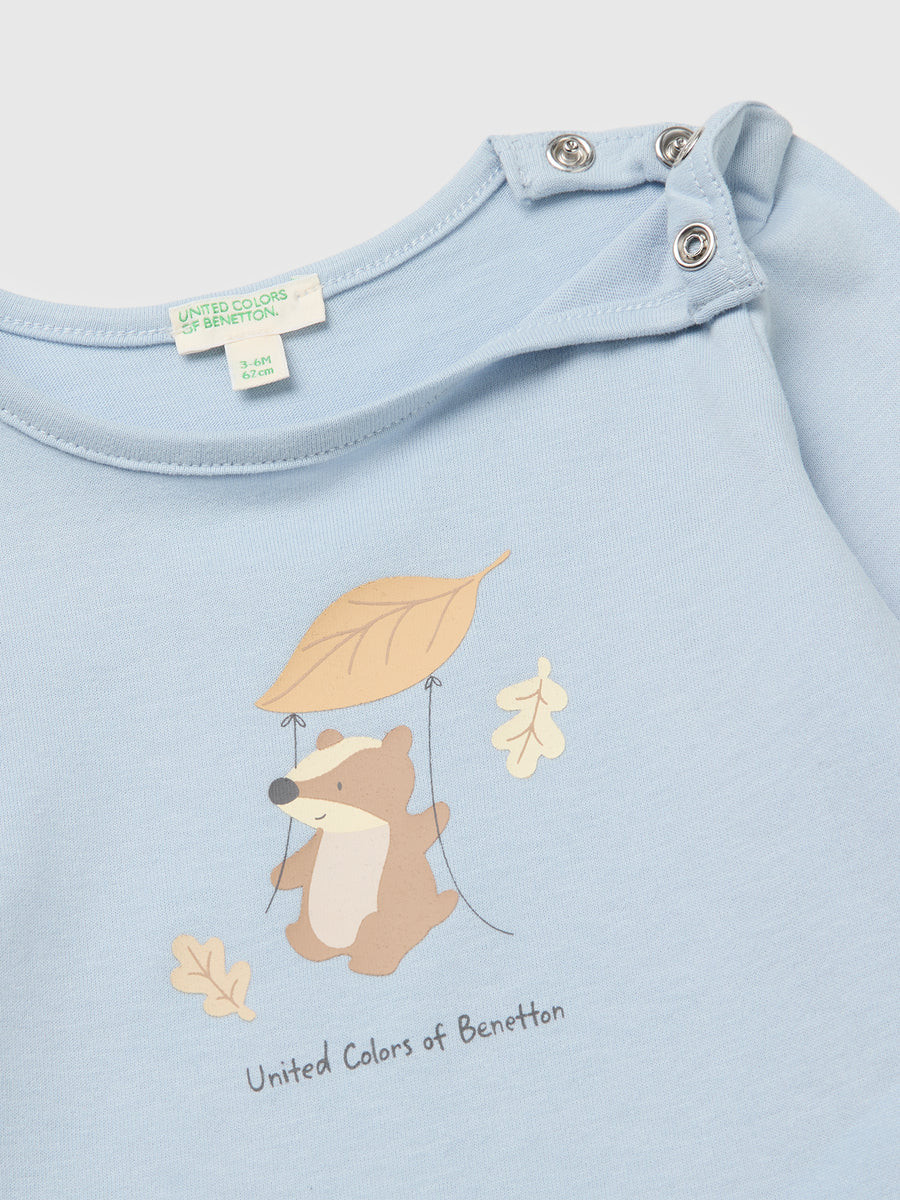 Benetton majica d/r za bebe 