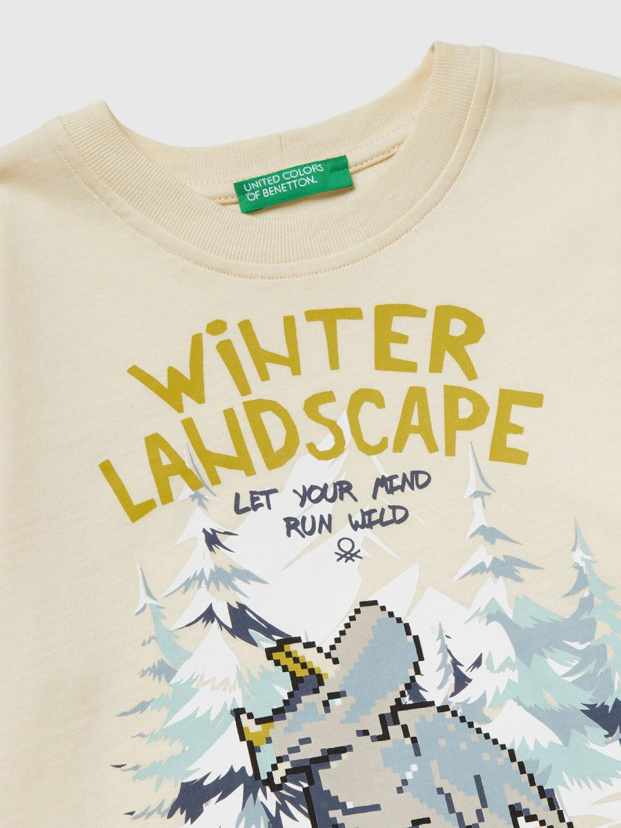 Benetton dečija majica d/r 