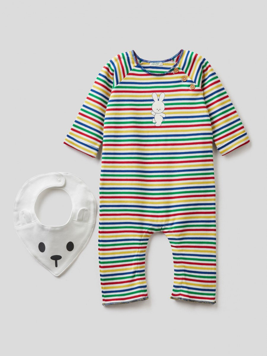 Benetton set zeka + portikla za bebe 