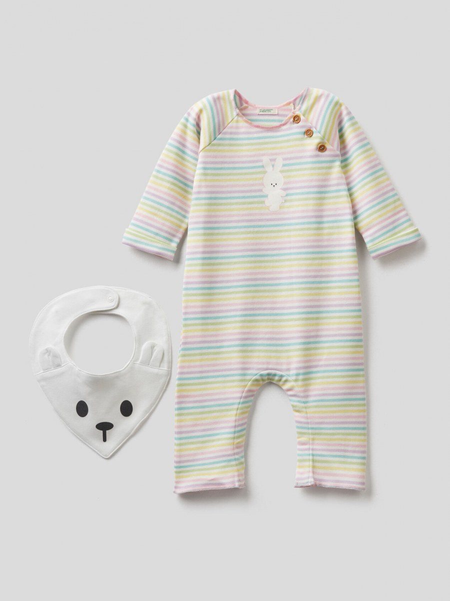 Benetton set zeka + portikla za bebe 