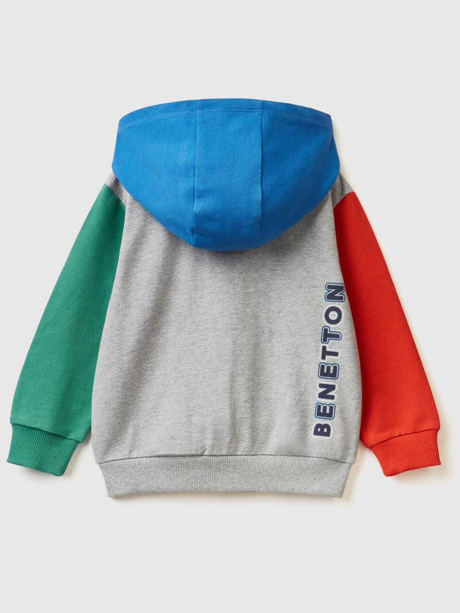 Benetton dečija dukserica sa kapuljačom 