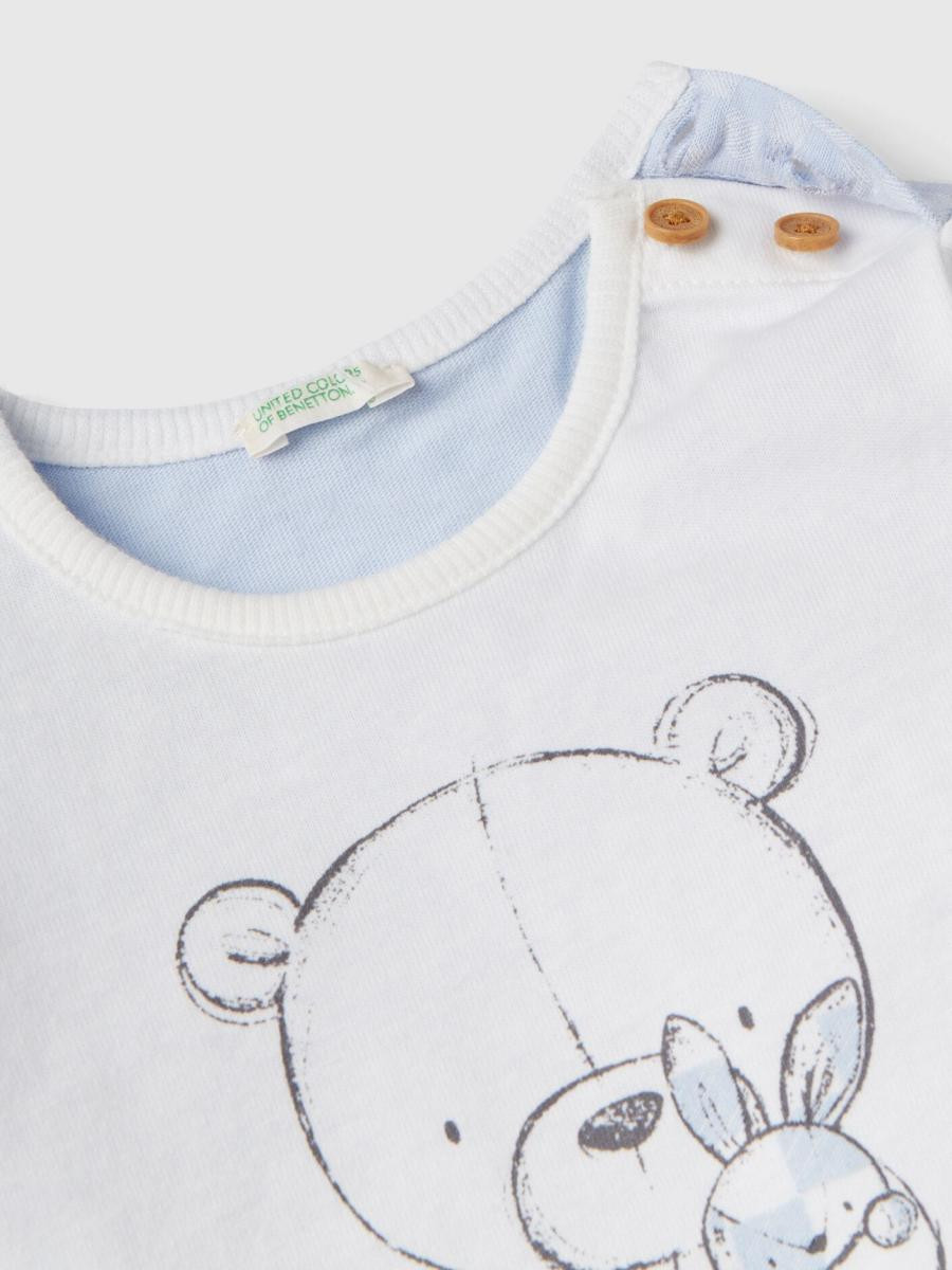 Benetton majica d/r za bebe 