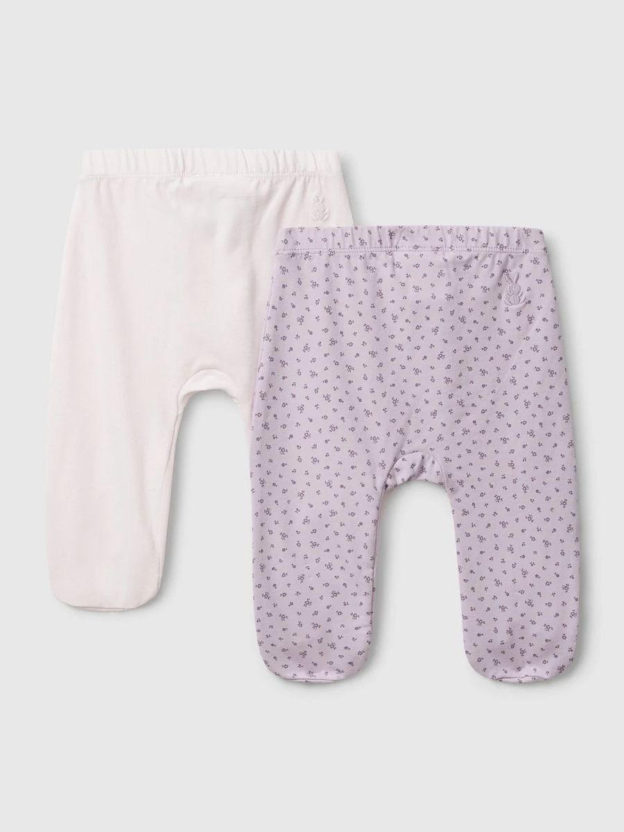 Benetton komplet dva para pantalona za bebe 