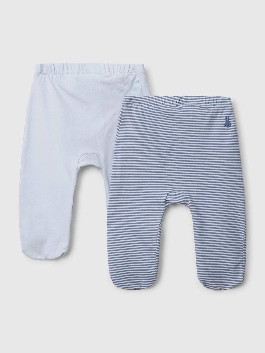 Benetton komplet dva para pantalona za bebe 