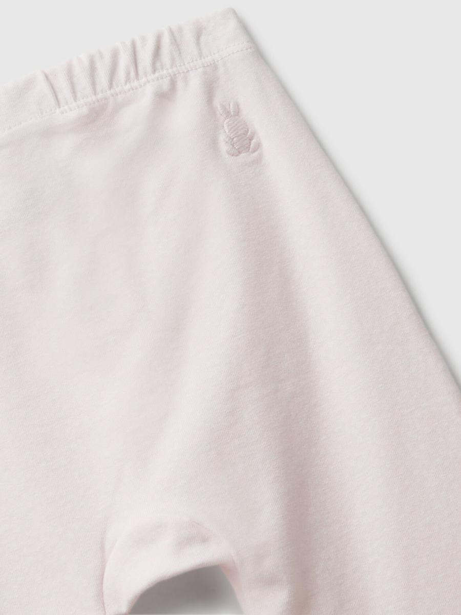 Benetton komplet bodi, pantalone i kapa za bebe 