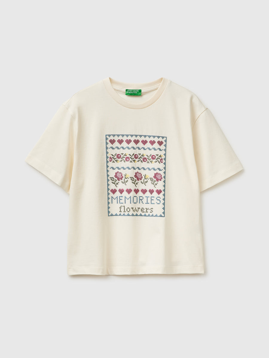 Benetton ženska majica k/r 