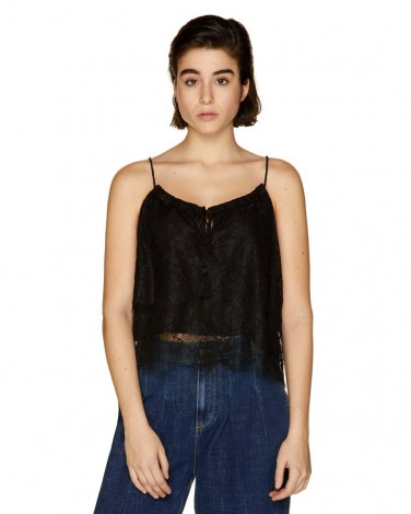 Benetton ženska majica na bretele 