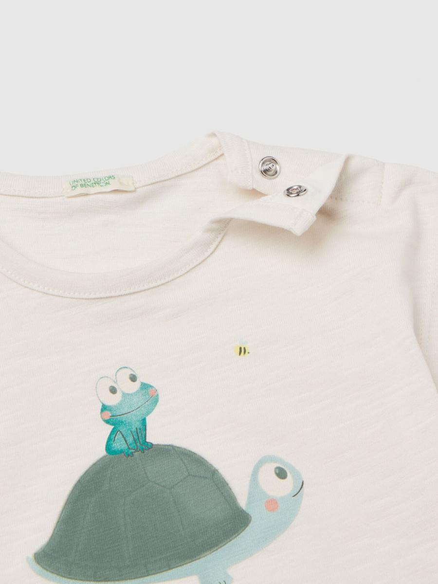 Benetton majica k/r za bebe 