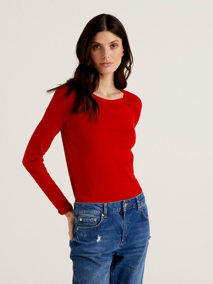 Benetton ženska majica d/r 