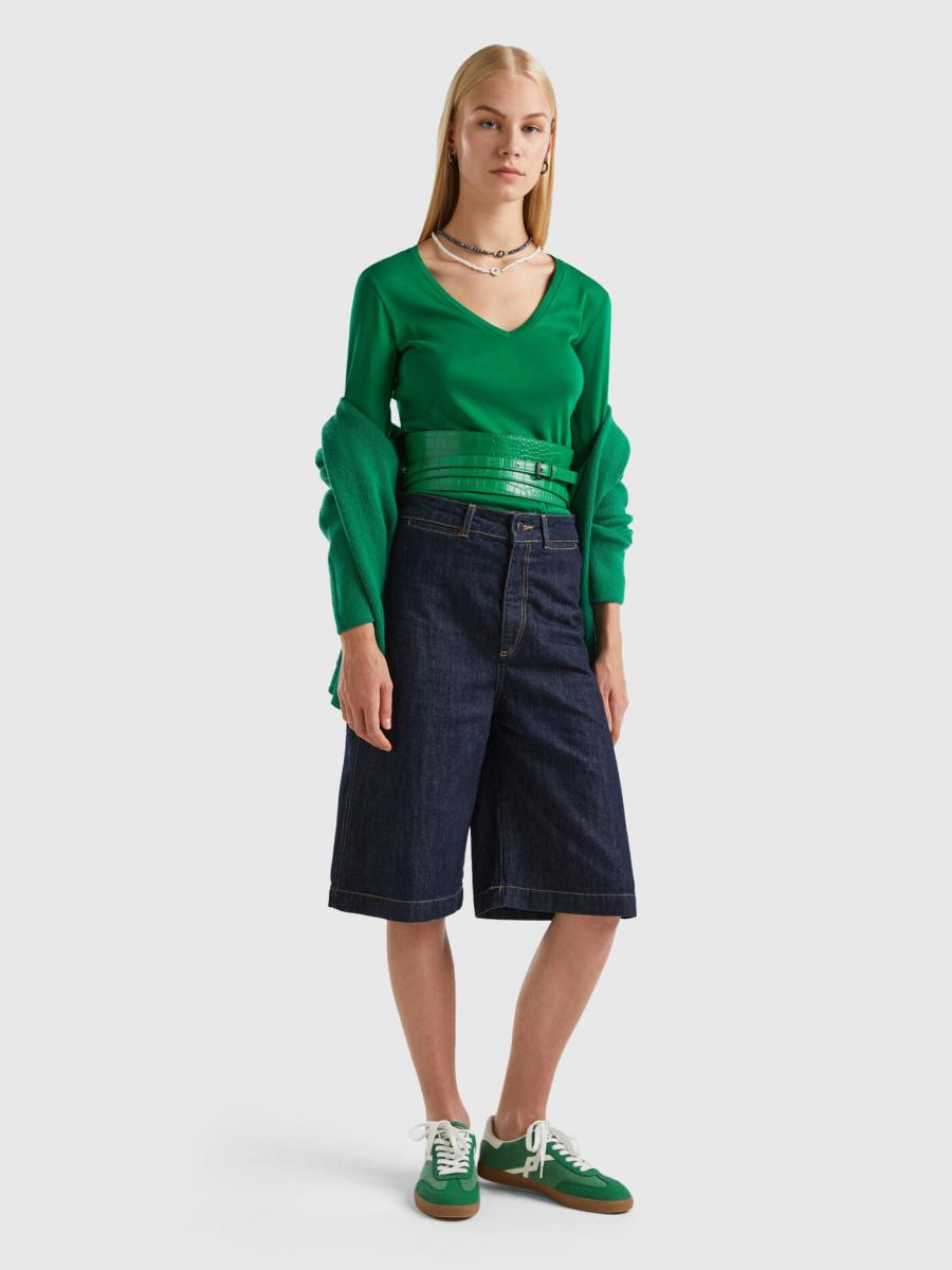 Benetton ženska majica d/r 