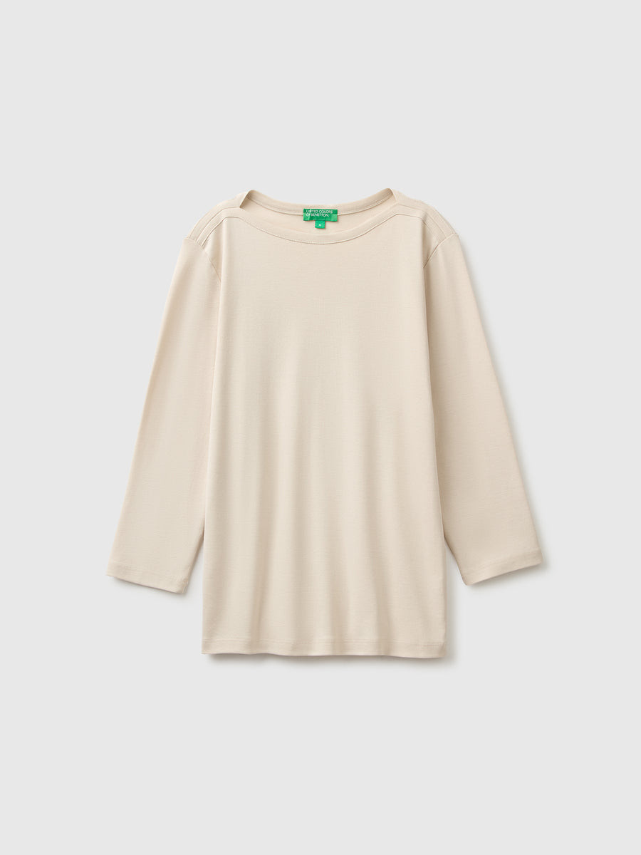 Benetton ženska majica 3/4 rukav 