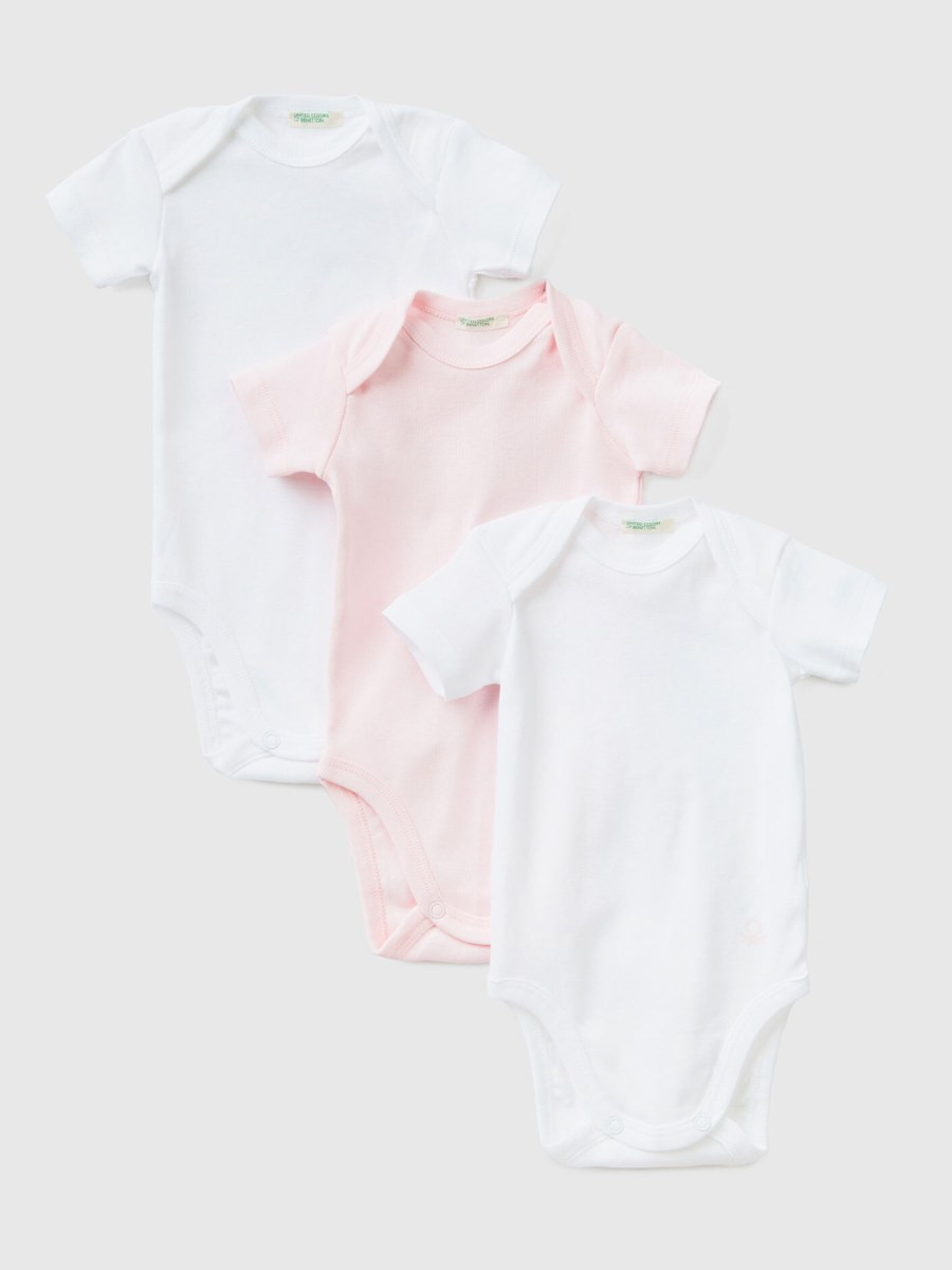 Benetton bodi za bebe 3 komada 