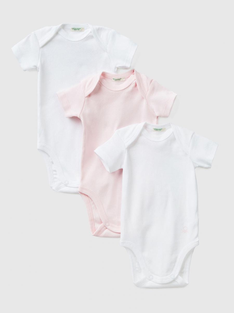 Benetton bodi za bebe 3 komada 