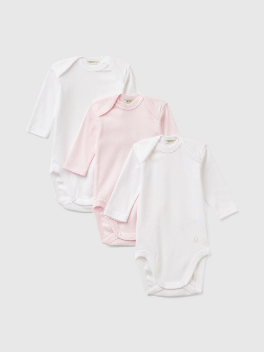 Benetton bodi za bebe 3 komada 