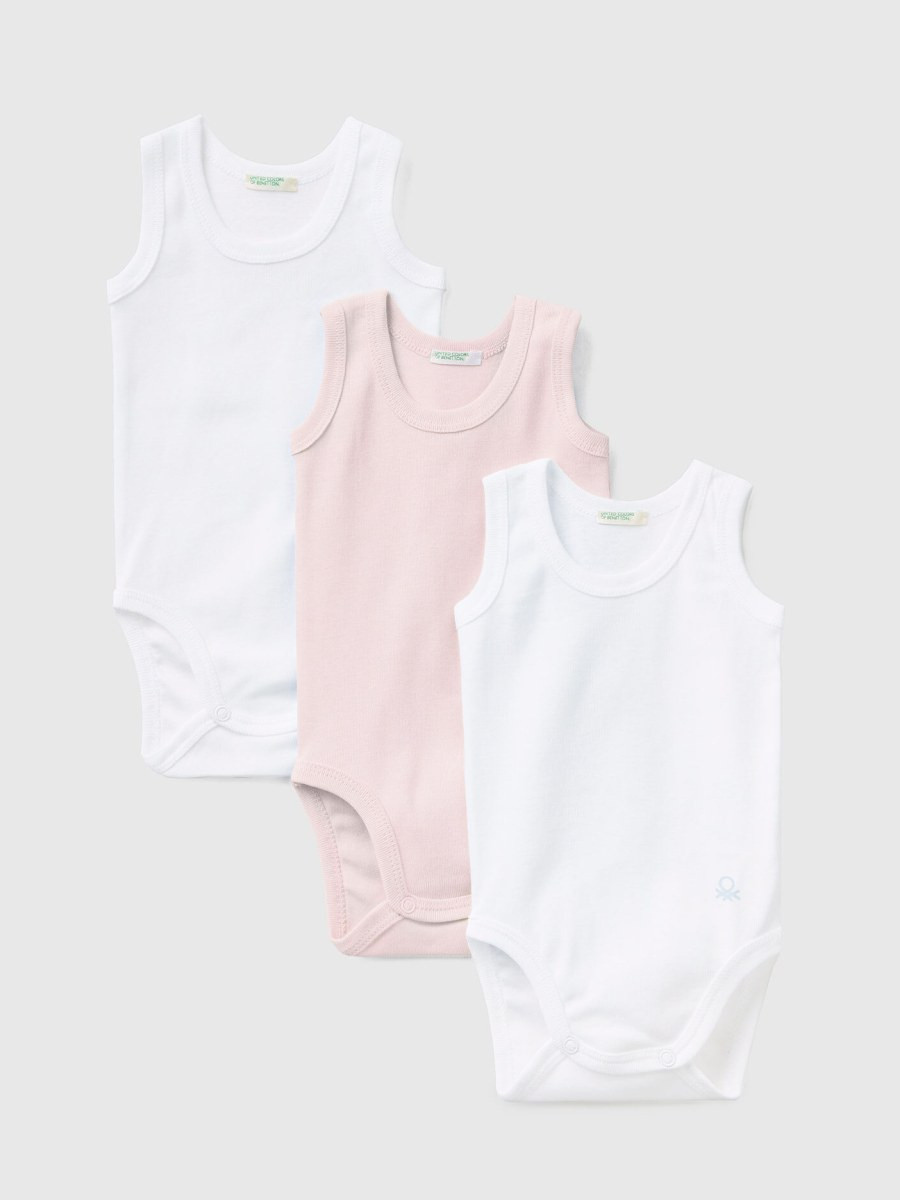 Benetton bodi za bebe-tri komada 