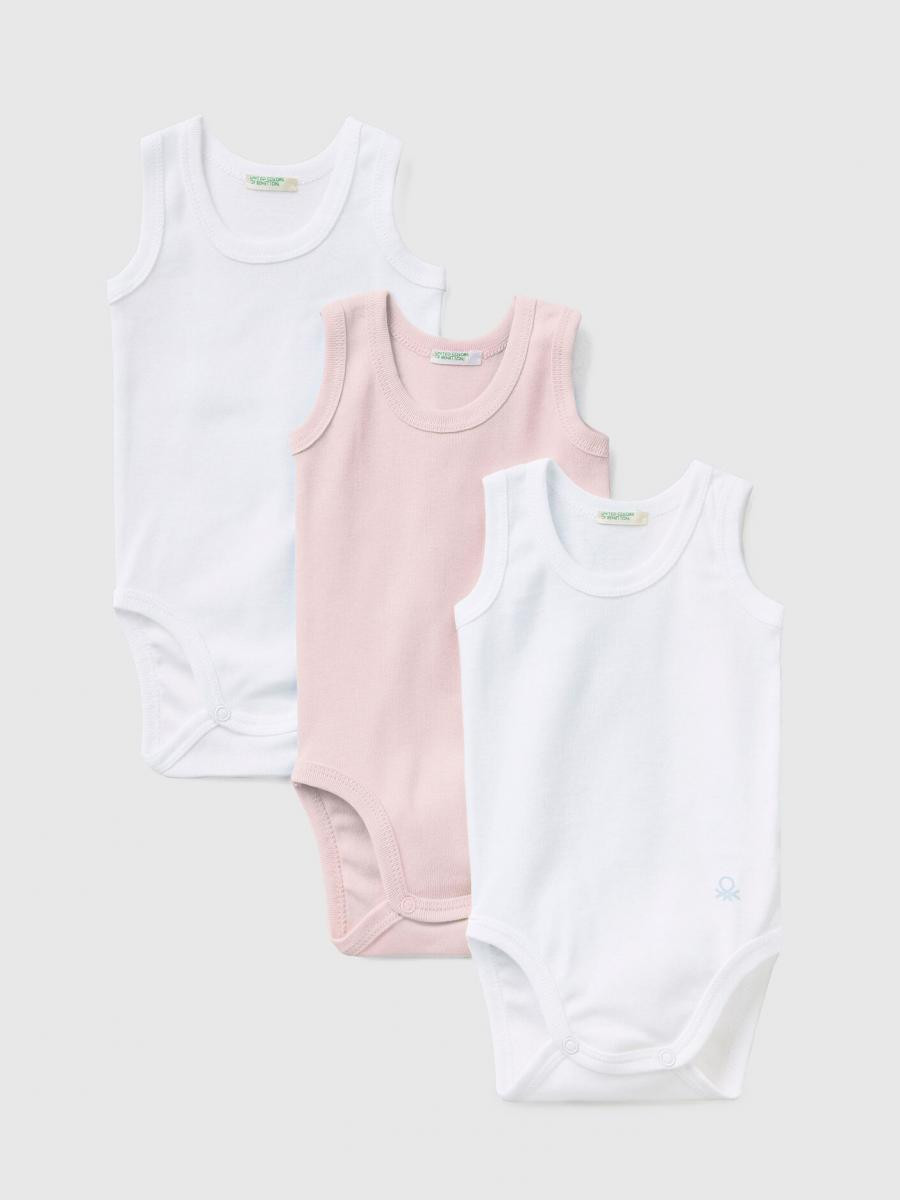 Benetton bodi za bebe-tri komada 