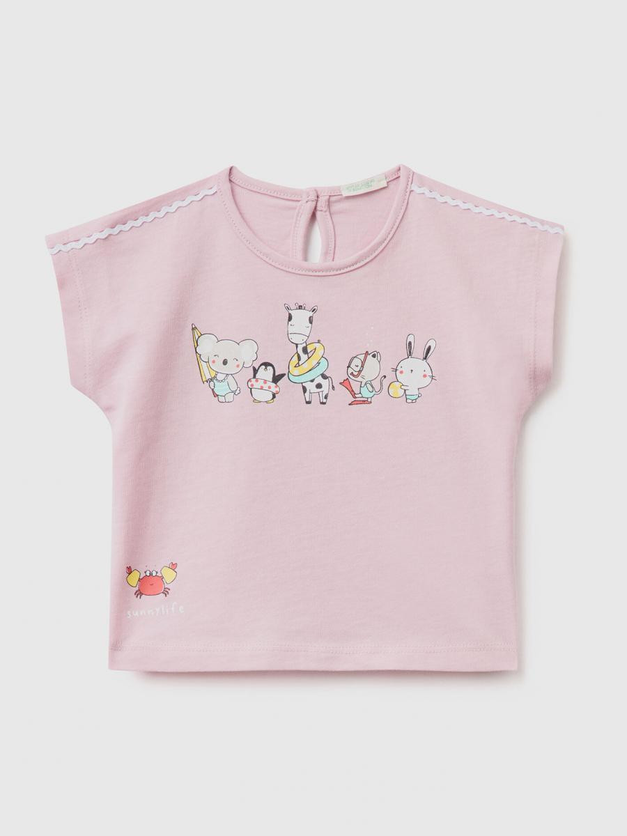 Benetton majica k/r za bebe 