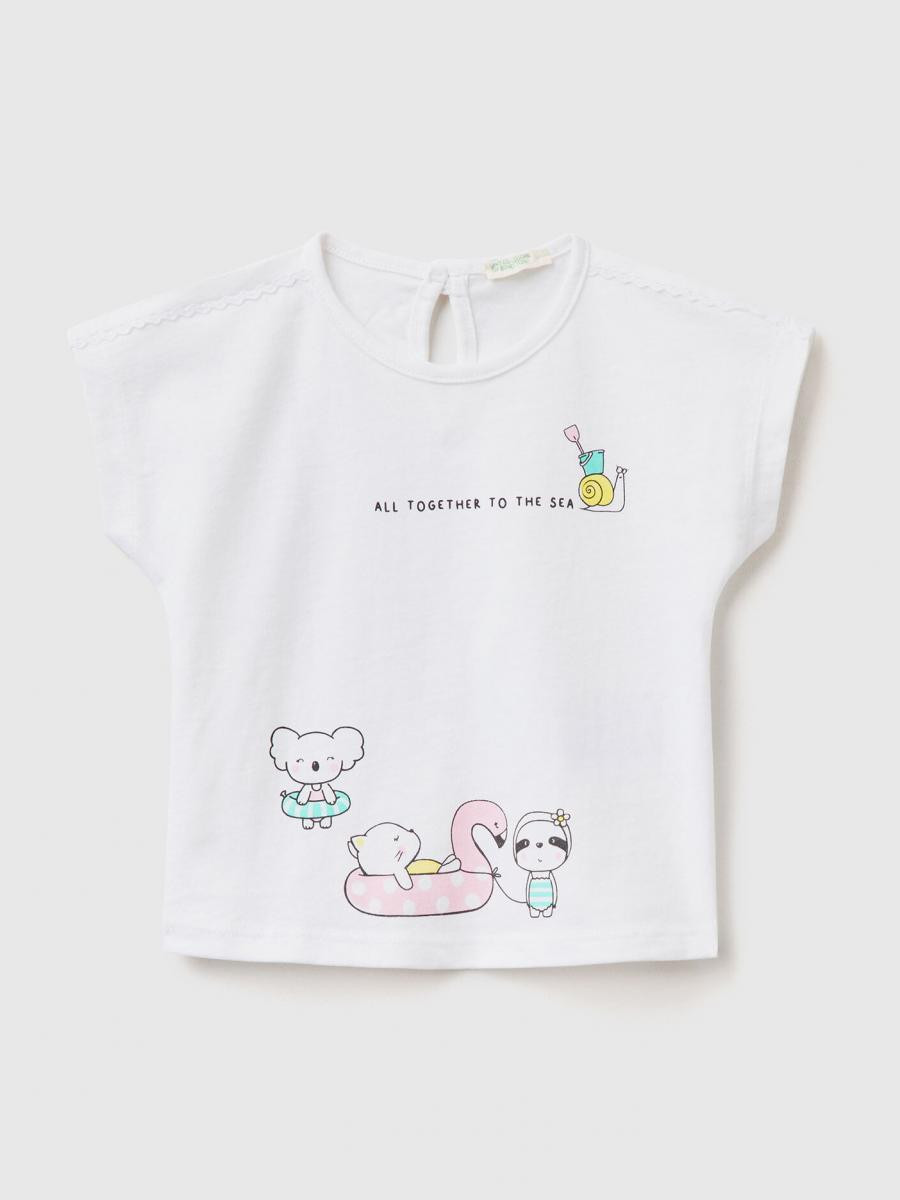 Benetton majica k/r za bebe 
