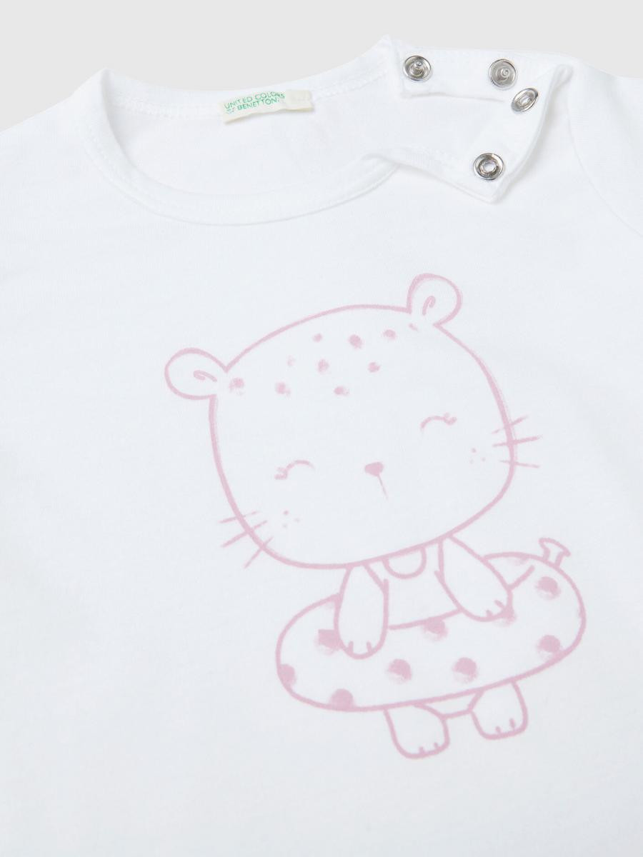 Benetton majica k/r za bebe 